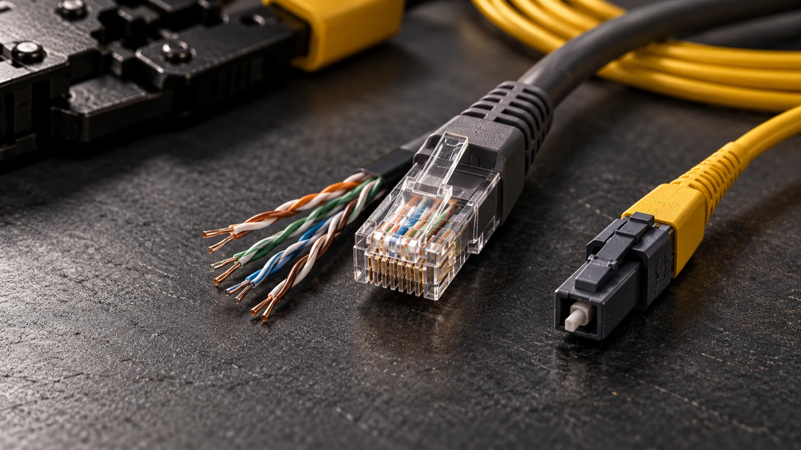Cáp và interface: đọc trạng thái để tìm lỗi kết nối