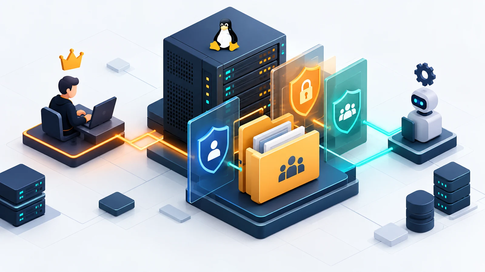 Quản lý user, group, sudo và quyền thư mục trên Linux server