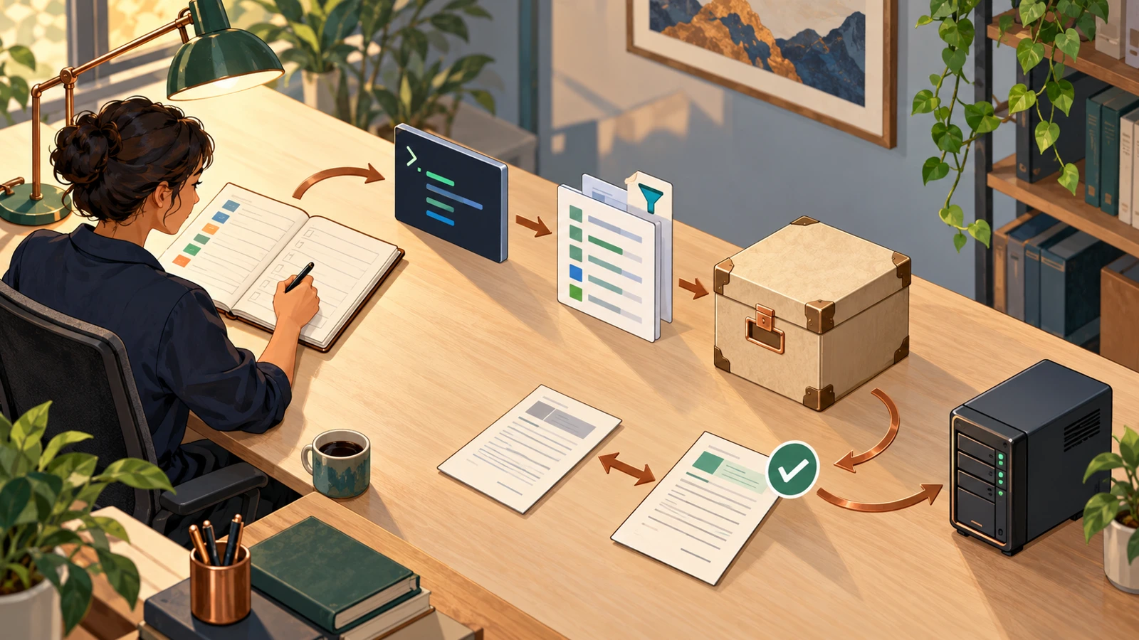 Thực hành tổng hợp Linux Essentials: dữ liệu, script và quyền