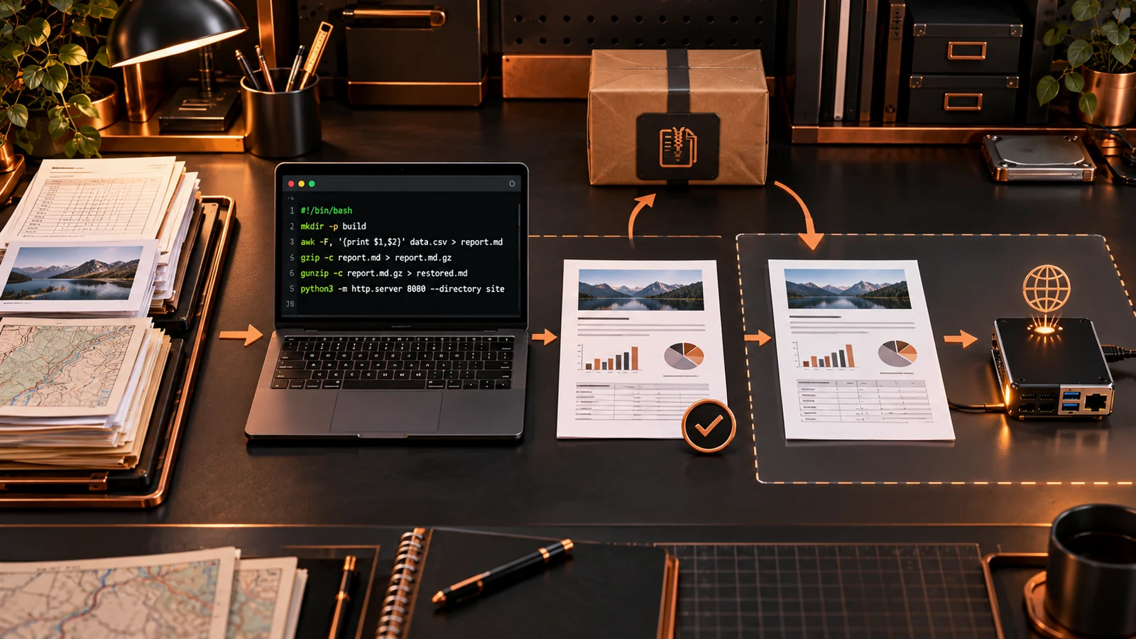 Linux Essentials EP 22: Thực hành tổng hợp Linux Essentials: dữ liệu, script và quyền
