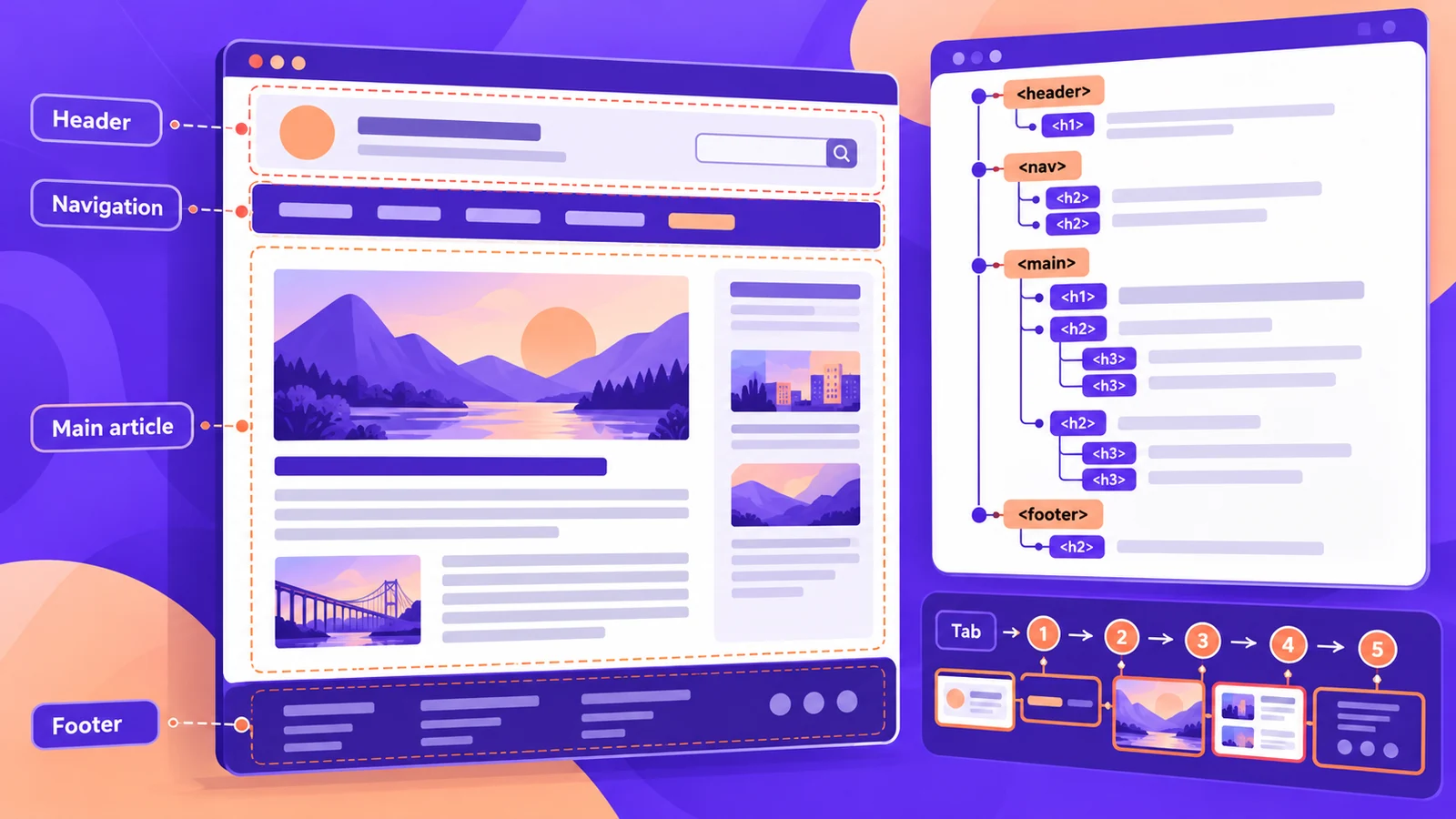 Web Development Essentials EP 6: Semantic HTML và document hierarchy