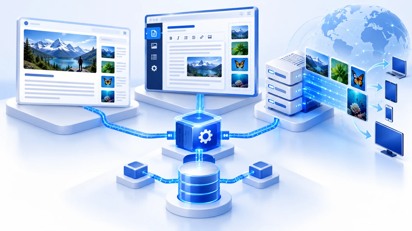 Ảnh dự án Knowledge-Base: kiến trúc Next.js, AdonisJS và MySQL