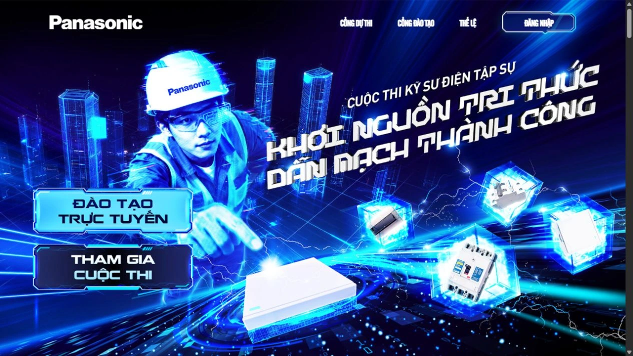 Landing page chương trình